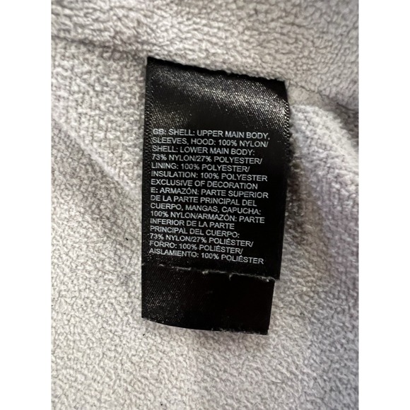 The North Face Boys Warm Storm Rain Jacket Black & Gray sz M 10/12 - Picture 7 of 14